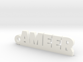 AMEER_keychain_Lucky in Aluminum