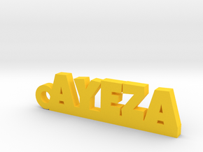 AYEZA_keychain_Lucky in Yellow Processed Versatile Plastic