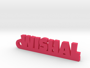 WISHAL_keychain_Lucky in Pink Processed Versatile Plastic