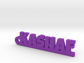 KASHAF_keychain_Lucky in Purple Processed Versatile Plastic