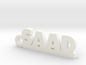 SAAD_keychain_Lucky in Natural Sandstone
