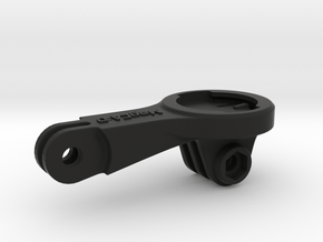 Wahoo Elemnt GoPro BMC Mount - Long in Black Natural Versatile Plastic