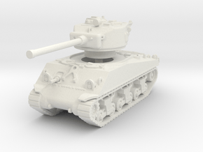M4A3 Sherman 76mm 1/87 in White Natural Versatile Plastic