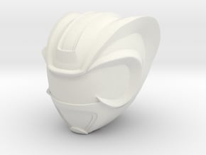 Hyper Yellow Helmet LC in White Natural Versatile Plastic