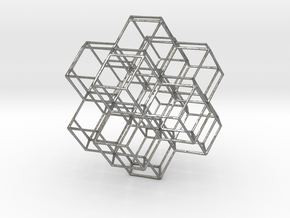 Rhombic Dodecahedral Lattice in Natural Silver