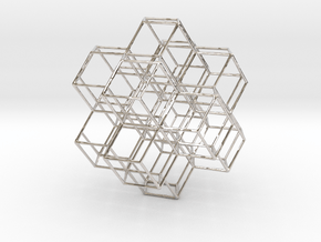 Rhombic Dodecahedral Lattice in Platinum