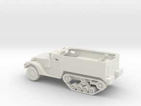 1/72 Scale  M4A1 Mortar Carrier in White Natural Versatile Plastic
