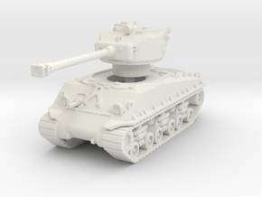 M4A3E8 Sherman 76mm 1/72 in White Natural Versatile Plastic