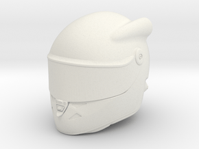 Full Face Helmet for Axial Interiors VAR.3 in White Natural Versatile Plastic