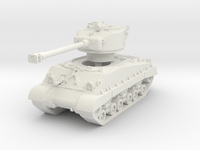 M4A3E8 Sherman 76mm (sandshield) 1/56 in White Natural Versatile Plastic