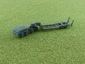 MAZ 537G early w. CHmZAP 5247 Trailer 1/285 in Smooth Fine Detail Plastic