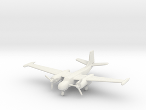 1:144 A-26 Counter Invader  in White Natural Versatile Plastic
