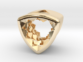 Stretch Diamond 12 By Jielt Gregoire in 14K Yellow Gold
