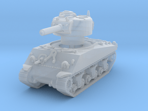 M4A3 Sherman 105mm 1/200 in Smooth Fine Detail Plastic