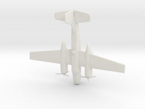 1:144 A-26B Invader in White Natural Versatile Plastic