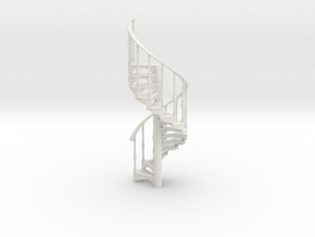 S-43-spiral-stairs-market-1a in White Natural Versatile Plastic