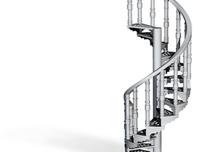 s-76fs-spiral-stairs-market-lr-2a in Tan Fine Detail Plastic