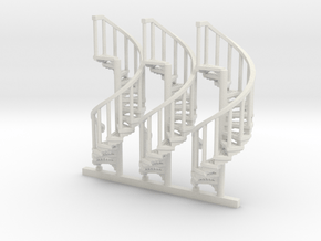 s-87-spiral-stairs-market-lh-1a in White Natural Versatile Plastic
