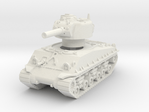 M4A3 Sherman HVSS 105mm 1/56 in White Natural Versatile Plastic