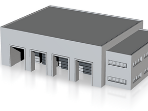 1:700 warehouse+office in Tan Fine Detail Plastic