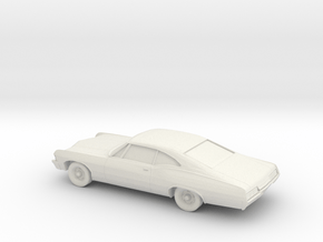 1/80 1967 Chevrolet Impala Coupe in White Natural Versatile Plastic