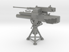 1/48 Scale Mk 2 81mm Mortar with 50 Cal in Gray PA12