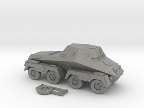 SdKfz 263, 15mm, 1/144 and TT scales in Gray PA12: 15mm
