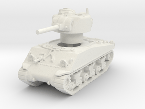 M4A3 Sherman 75mm late 1/87 in White Natural Versatile Plastic