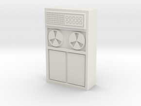 Old Computer Bank 1/24 in White Natural Versatile Plastic