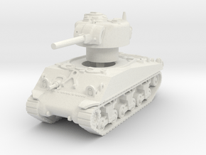 M4A3 Sherman 75mm late 1/76 in White Natural Versatile Plastic