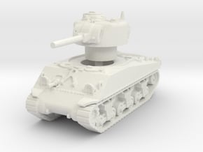 M4A3 Sherman 75mm late 1/120 in White Natural Versatile Plastic