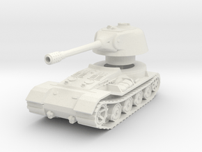 VK.7201 (K) Tank 1/76 in White Natural Versatile Plastic