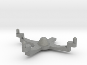 Dual Shock D-pad cross support in Gray PA12