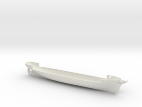 1/350 CSS Alabama Full Hull in White Natural Versatile Plastic