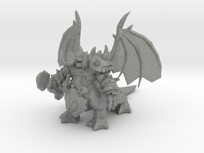 Mannoroth Pit Lord miniature fantasy games DnD rpg in Gray PA12