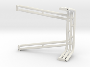 89 J-Con Show-N-Off Roll Bar in White Natural Versatile Plastic