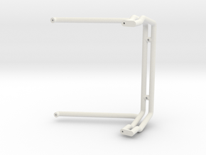 Tamiya Clodbuster Aces High Roll Bar in White Natural Versatile Plastic