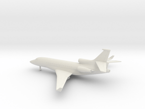 Dassault Falcon 7X in White Natural Versatile Plastic: 6mm