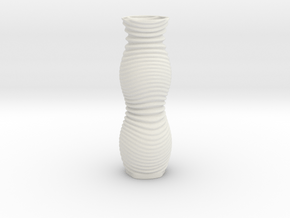 Vase 2316 in White Natural Versatile Plastic