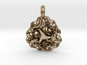 drafon celt in Polished Gold Steel
