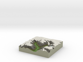 Terrafab generated model Thu Aug 07 2014 09:02:26  in Full Color Sandstone