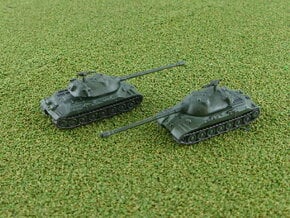 Russian IS-7 Heavy Tank 1/285  in Tan Fine Detail Plastic