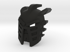 Mask of Light (worn_angry) in Black Premium Versatile Plastic