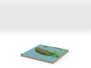 Terrafab generated model Thu Aug 07 2014 12:10:28  in Full Color Sandstone