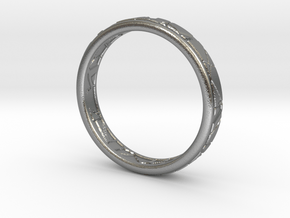 Broken ring in Natural Silver
