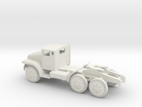 1/48 Scale M221 Tractor M135 Series in White Natural Versatile Plastic