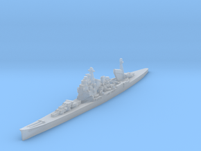 Takao class cruiser 1/1800 in Tan Fine Detail Plastic