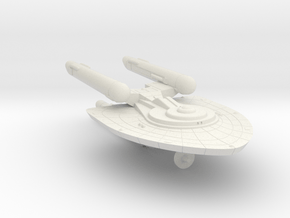3788 Scale Federation New Fast Cruiser (NCF) WEM in White Natural Versatile Plastic