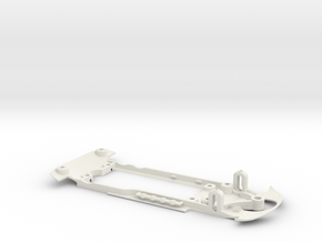 3D Chassis - Fly Porsche Carrera 6 (SW/Inline) in White Natural Versatile Plastic