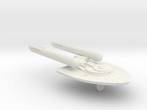 3788 Scale Federation New Fast Light Cruiser WEM in White Natural Versatile Plastic